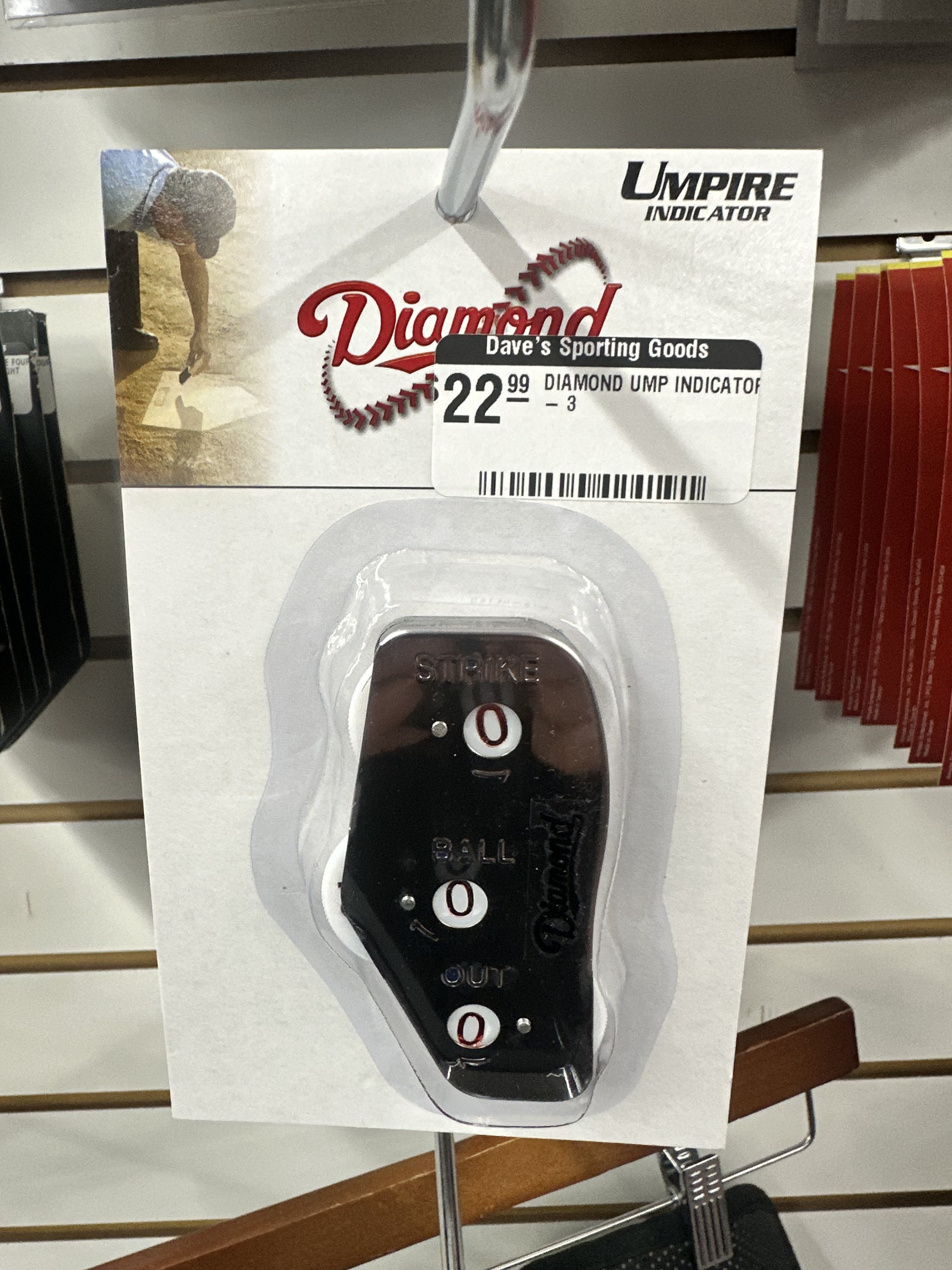 Diamond 3-Count Umpire Indicator