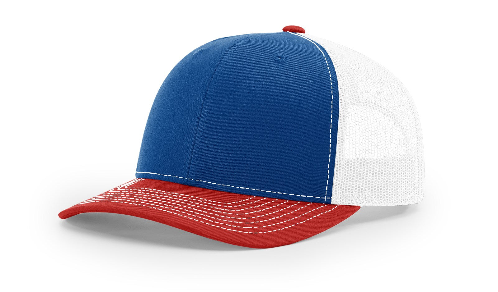 112 Final Red Blue White Cap