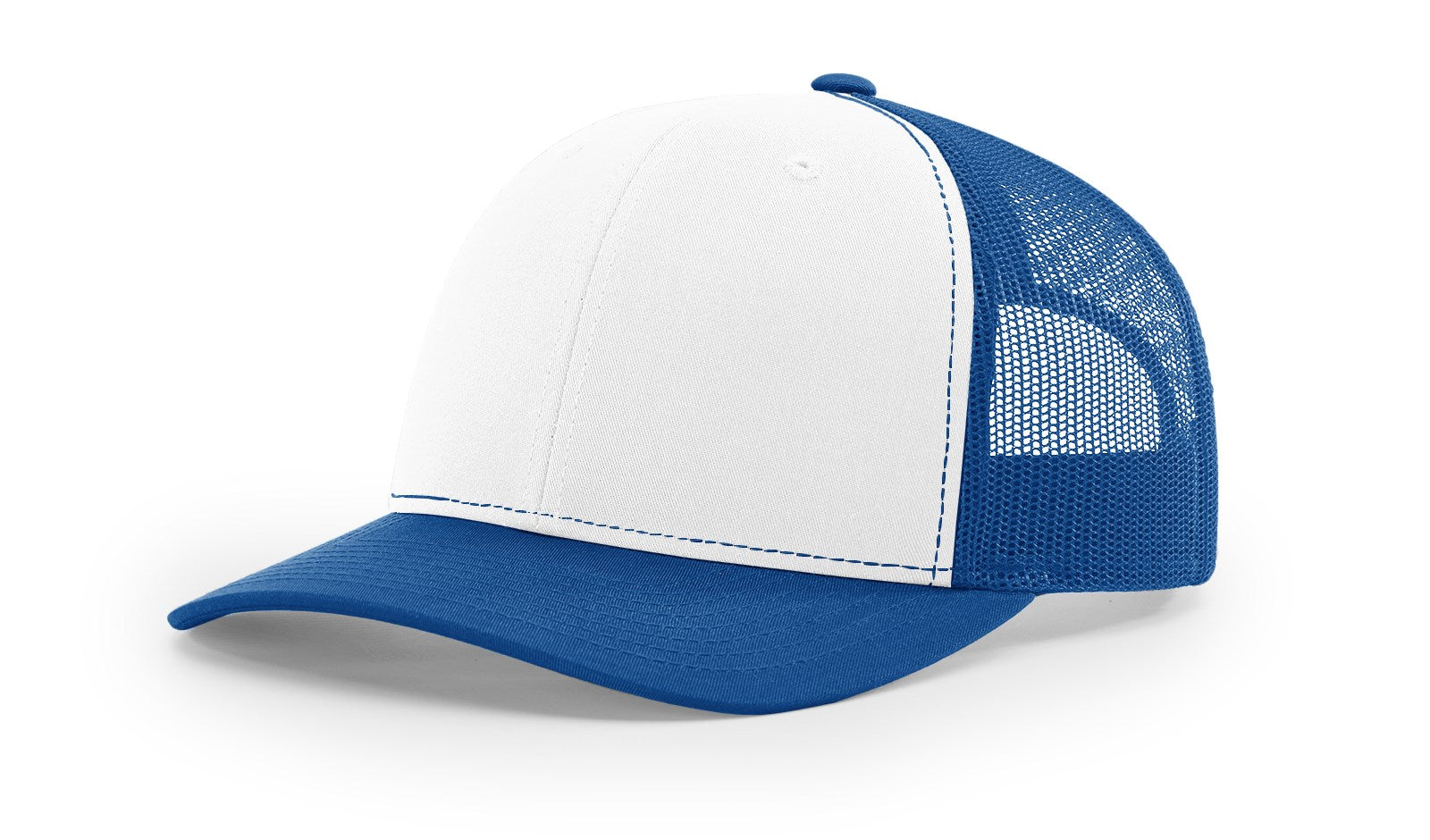 112 Final White Blue Cap