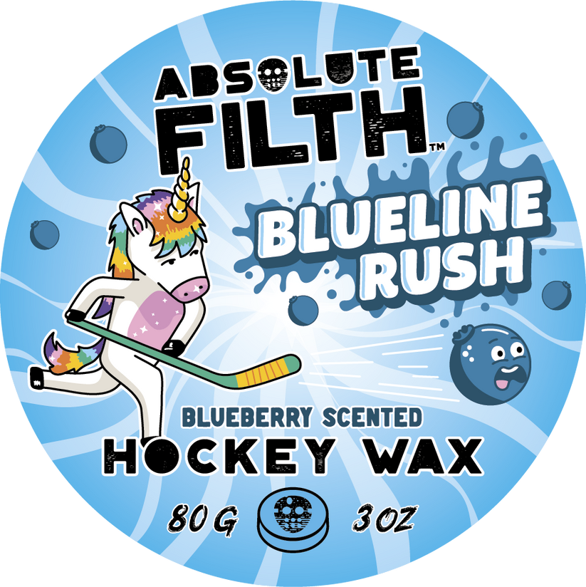 Absolute Filth Blueline Rush Hockey Wax 80G 30z