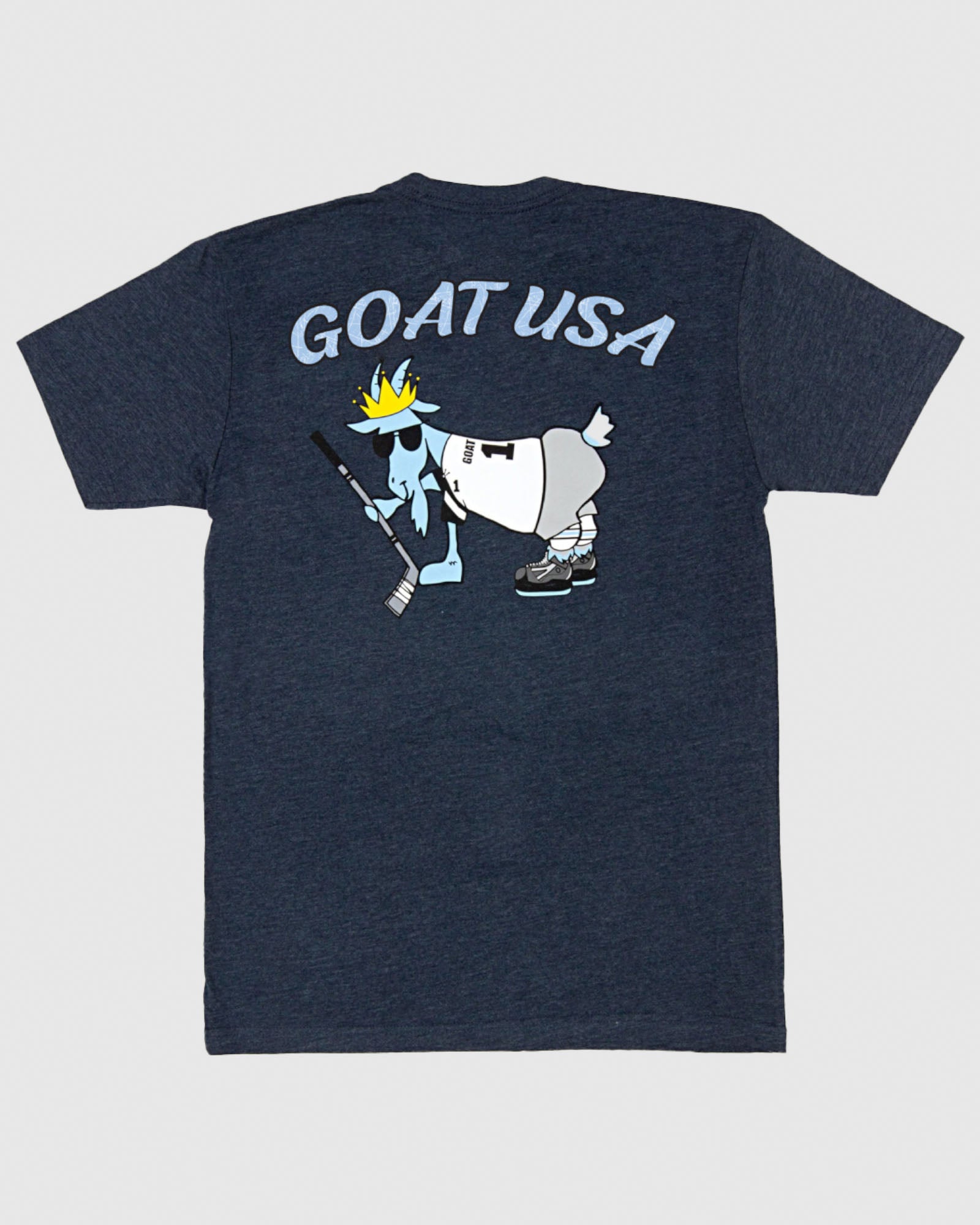 GOAT USA Hockey T-Shirt Navy