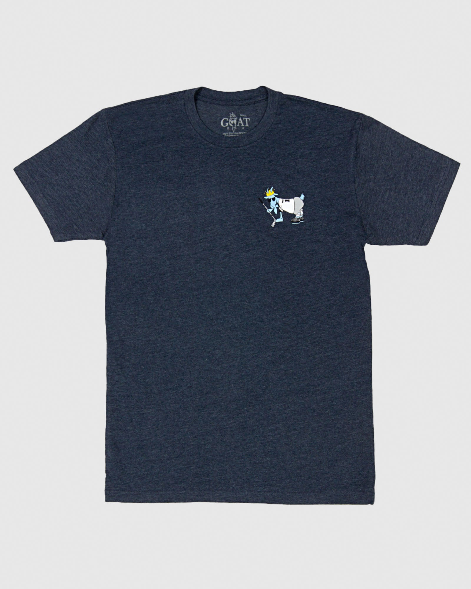 GOAT USA Hockey T-Shirt Navyblue