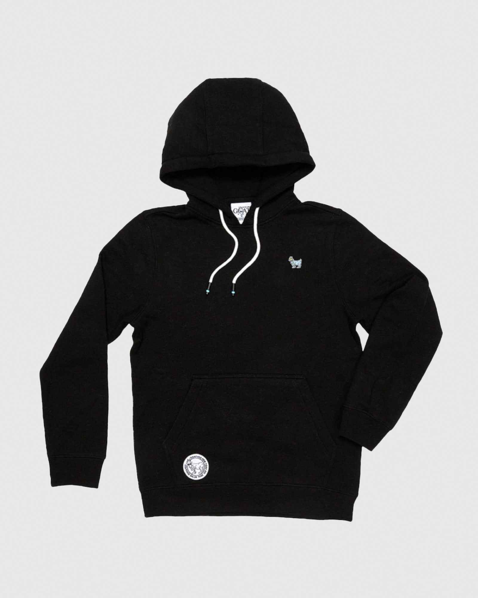 Goat USA WG Hooded Sweatshirt Black Front