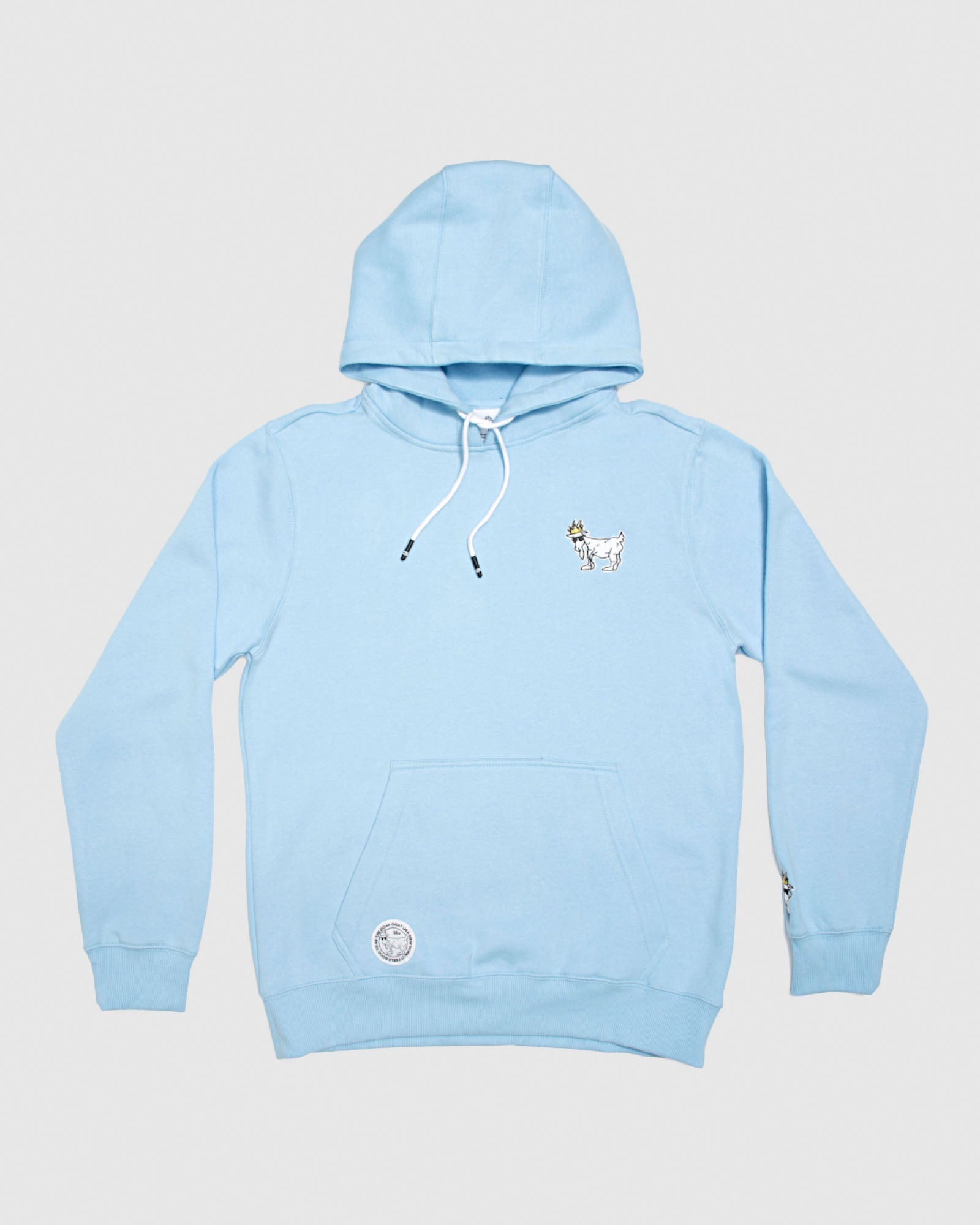 Goat USA WG Hooded Sweatshirt Light Blue Front