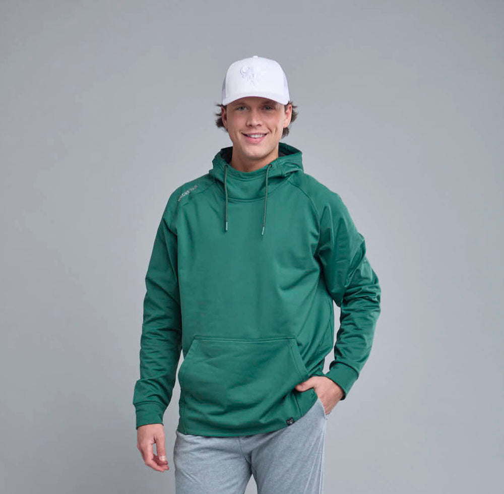 HockeyYak - PLAYMAKER HOODIE- GREEN