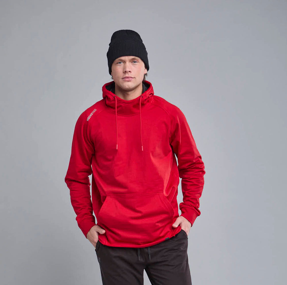 HockeyYak - PLAYMAKER HOODIE- RED