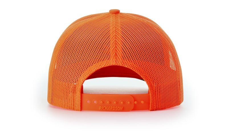  Richardson Cap Orange Back